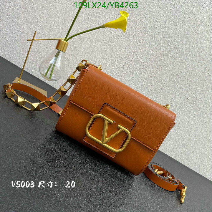 Valentino Bag-(4A)-LOC-V Logo ,Code: YB4263,$: 109USD