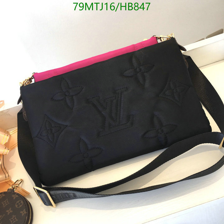 LV Bags-(4A)-New Wave Multi-Pochette-,Code: HB847,$: 79USD