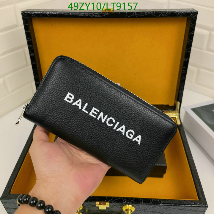 Balenciaga Bag-(4A)-Wallet-,Code: LT9157,$: 49USD