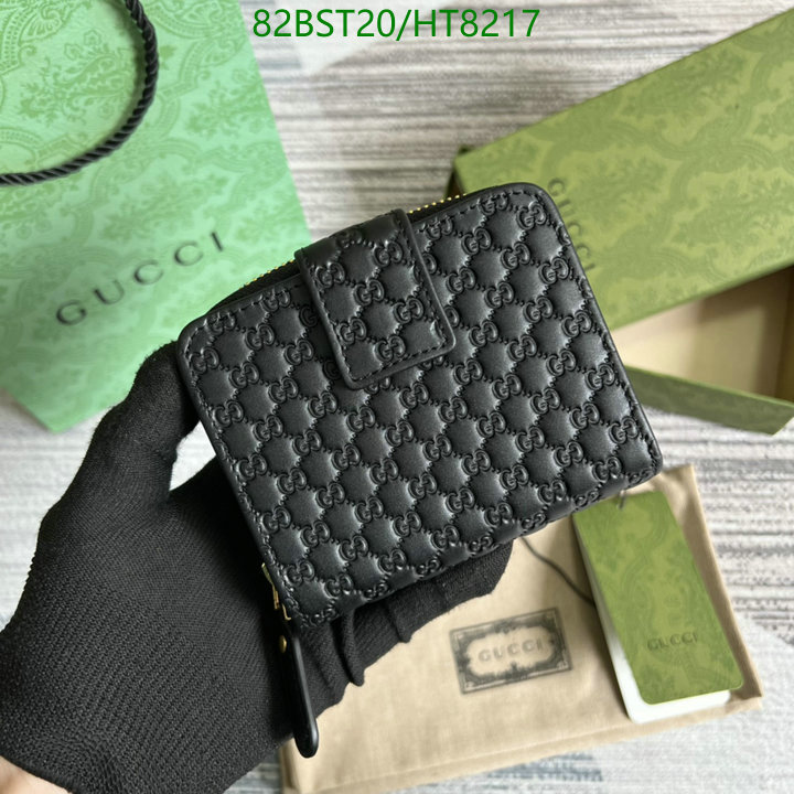 Gucci Bag-(Mirror)-Wallet-,Code: HT8217,$: 82USD