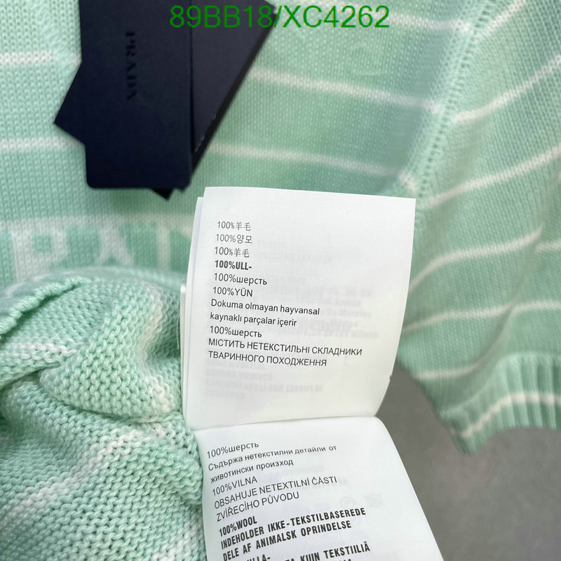 Clothing-Prada, Code: XC4262,$: 89USD