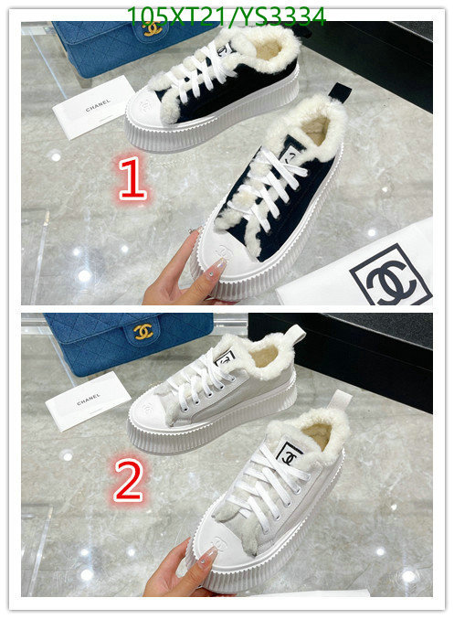 Women Shoes-Chanel,Code: YS3334,$: 105USD