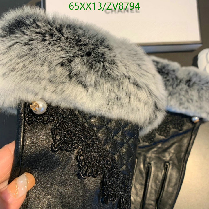Gloves-Chanel, Code: ZV8794,$: 65USD