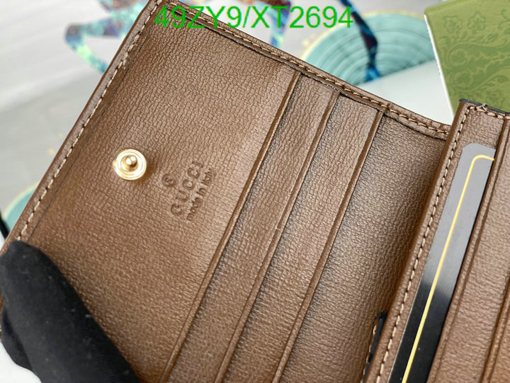 Gucci Bag-(4A)-Wallet-,Code: XT2694,$: 49USD