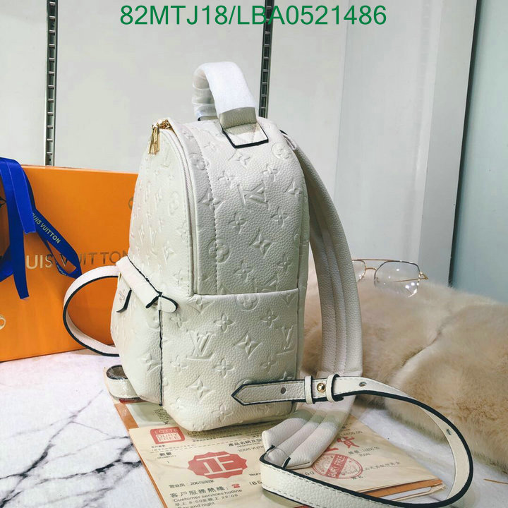 LV Bags-(4A)-Backpack-,Code:LBA0521486,$: 82USD