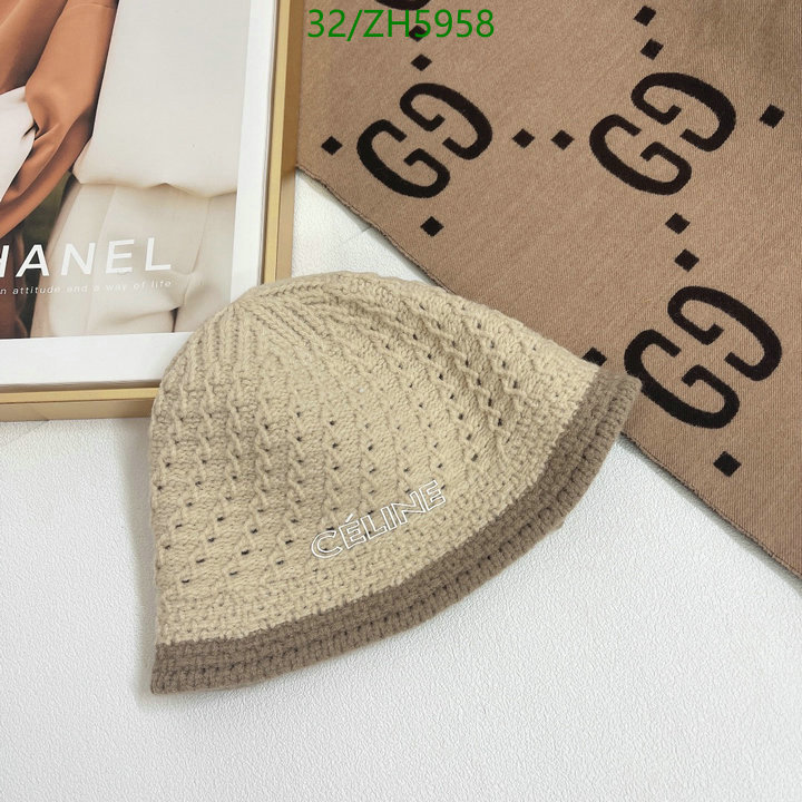 Cap -(Hat)-CELINE, Code: ZH5958,$: 32USD