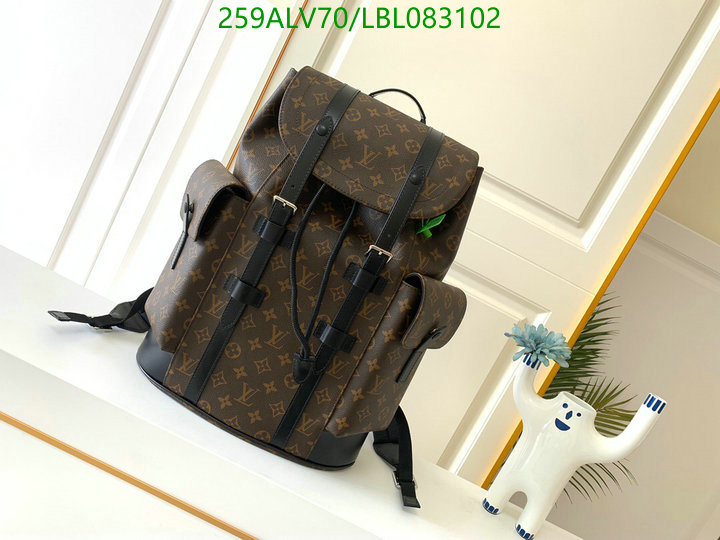 LV Bags-(Mirror)-Backpack-,Code: LBL083102,$: 259USD