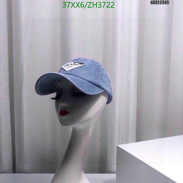 Cap -(Hat)-Prada, Code: ZH3722,$: 37USD