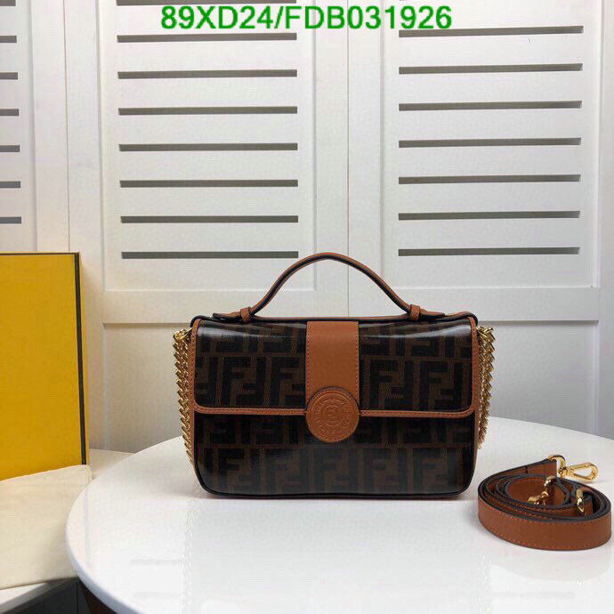 Fendi Bag-(4A)-Diagonal-,Code: FDB031926,$:89USD