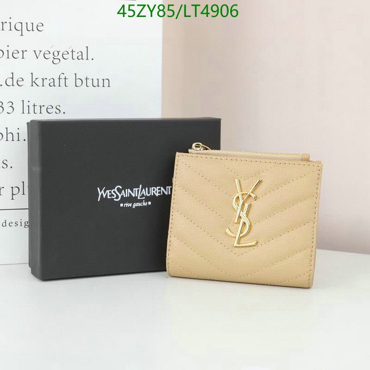 YSL Bag-(4A)-Wallet-,Code: LT4906,$: 45USD