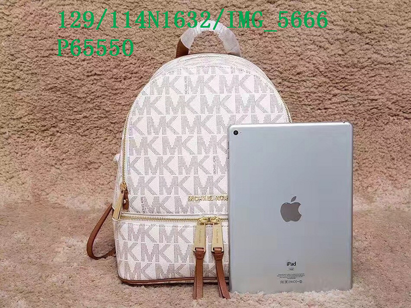 Michael Kors Bag-(Mirror)-Backpack-,Code: MSB122325,$: 129USD