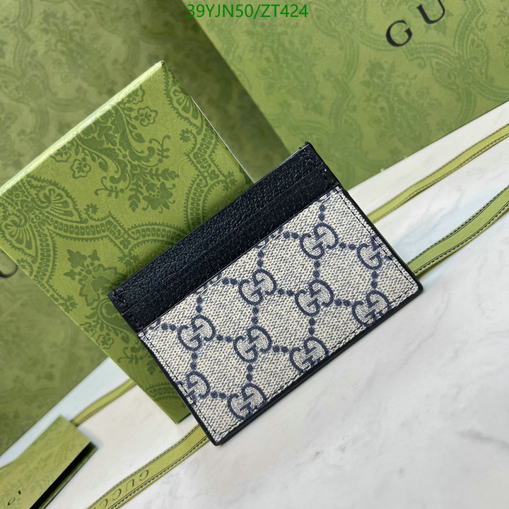 Gucci Bag-(4A)-Wallet-,Code: ZT424,$: 39USD