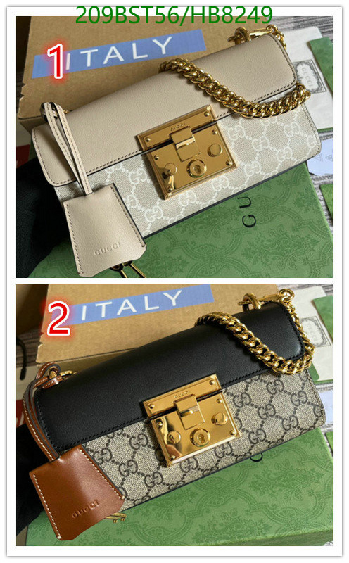 Gucci Bag-(Mirror)-Padlock,Code: HB8249,$: 209USD