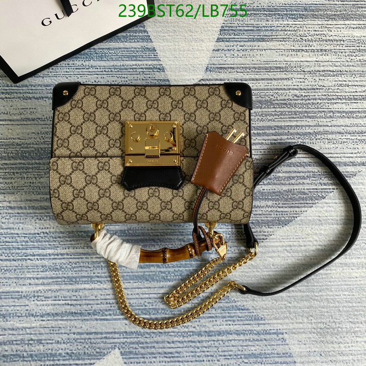 Gucci Bag-(Mirror)-Handbag-,Code: LB755,$: 239USD