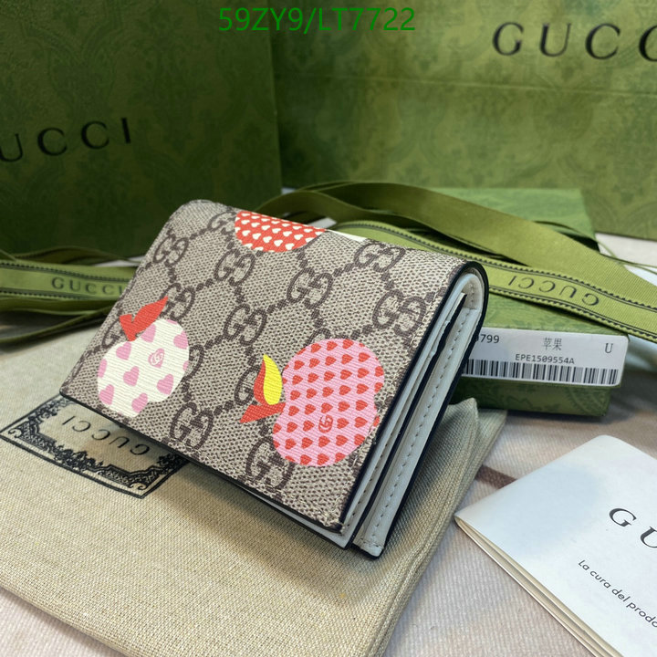 Gucci Bag-(4A)-Wallet-,Code: LT7722,$: 59USD