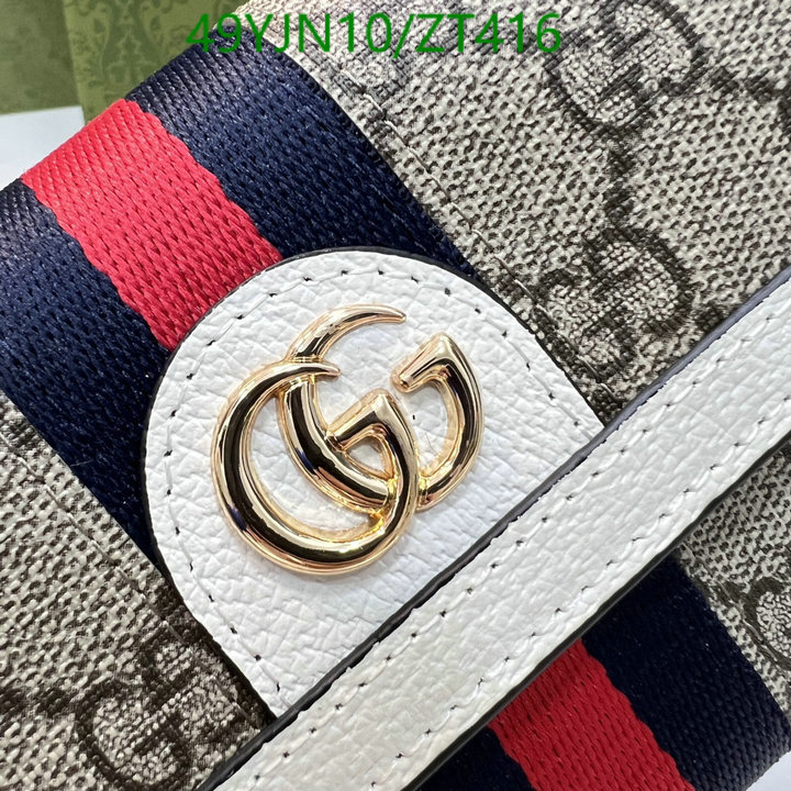 Gucci Bag-(4A)-Wallet-,Code: ZT416,$: 49USD