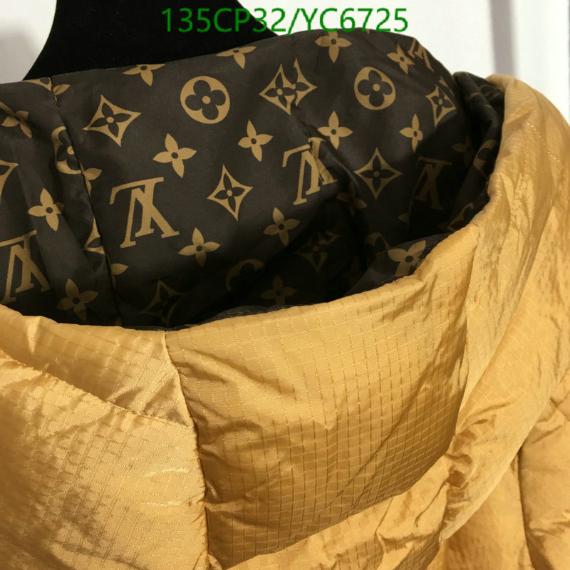 Down jacket Women-LV, Code: YC6725,$: 135USD
