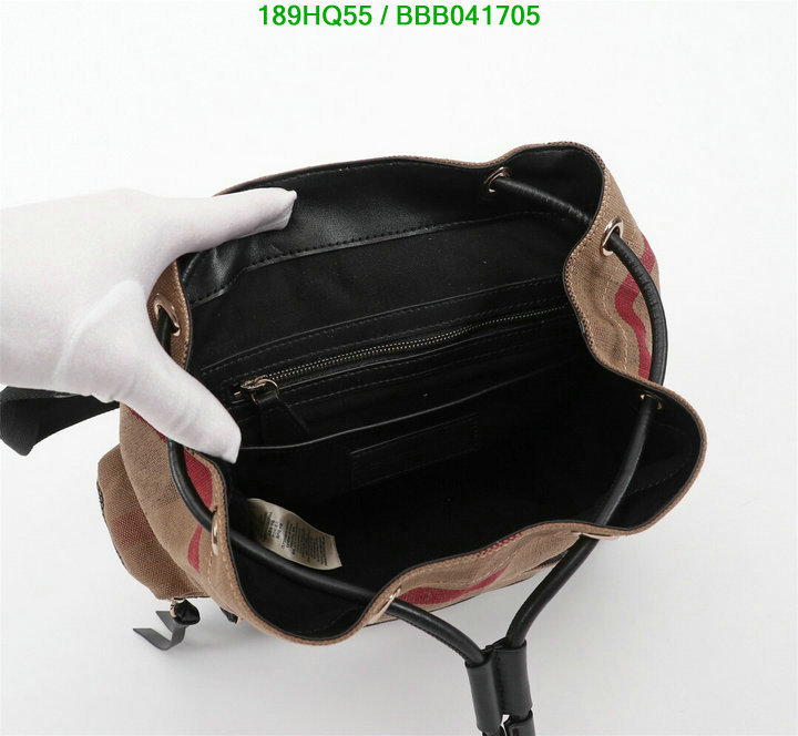 Burberry Bag-(Mirror)-Backpack-,Code: BBB041705,$: 189USD