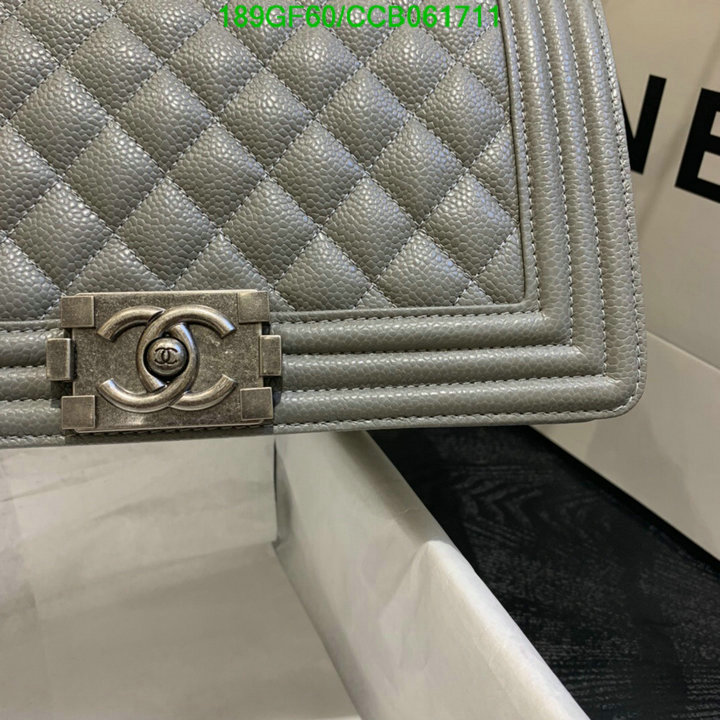 Chanel Bags -(Mirror)-Le Boy,Code: CCB061711,$: 189USD