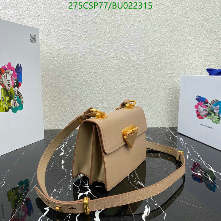 Prada Bag-(Mirror)-Diagonal-,Code: BU022315,$: 275USD
