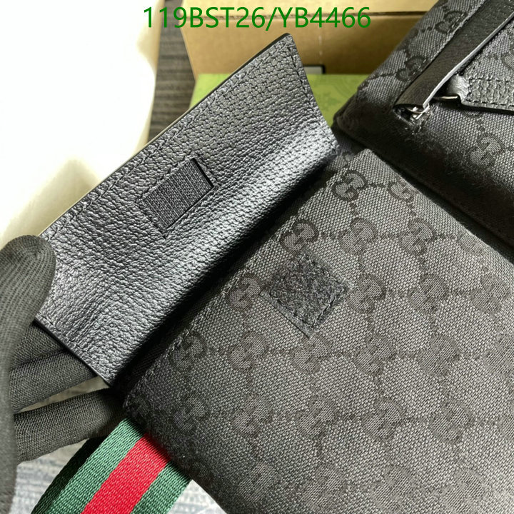 Gucci Bag-(Mirror)-Belt Bag-Chest Bag--,Code: YB4466,$: 119USD