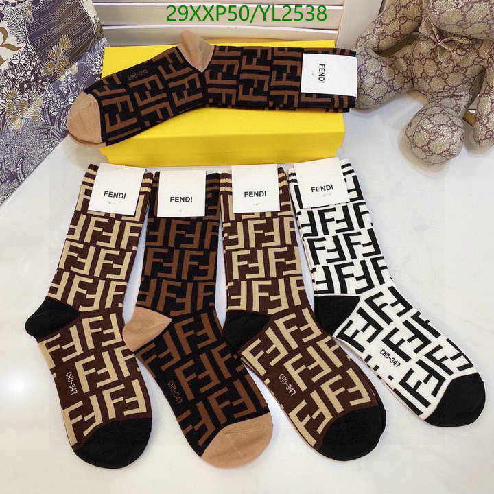 Sock-Fendi, Code: YL2538,$: 29USD