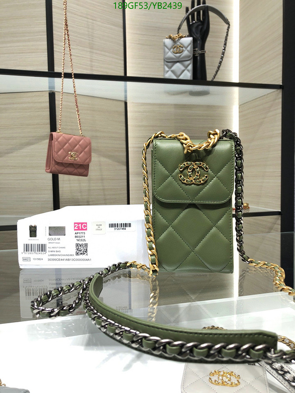 Chanel Bags -(Mirror)-Diagonal-,Code: YB2439,$: 189USD