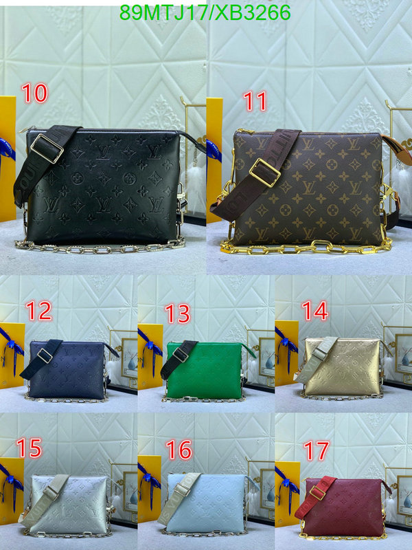 LV Bags-(4A)-Pochette MTis Bag-Twist-,Code: XB3266,$: 89USD