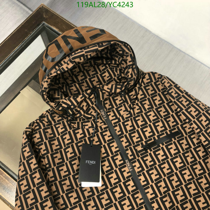 Down jacket Men-Fendi, Code: YC4243,$: 119USD