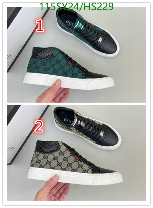 Men shoes-Gucci, Code: HS229,$: 115USD