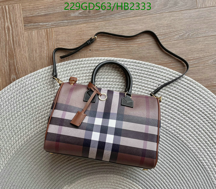 Burberry Bag-(Mirror)-Handbag-,Code: HB2333,$: 229USD