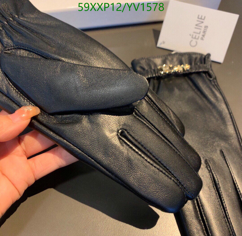 Gloves-Celine, Code: YV1578,$: 59USD