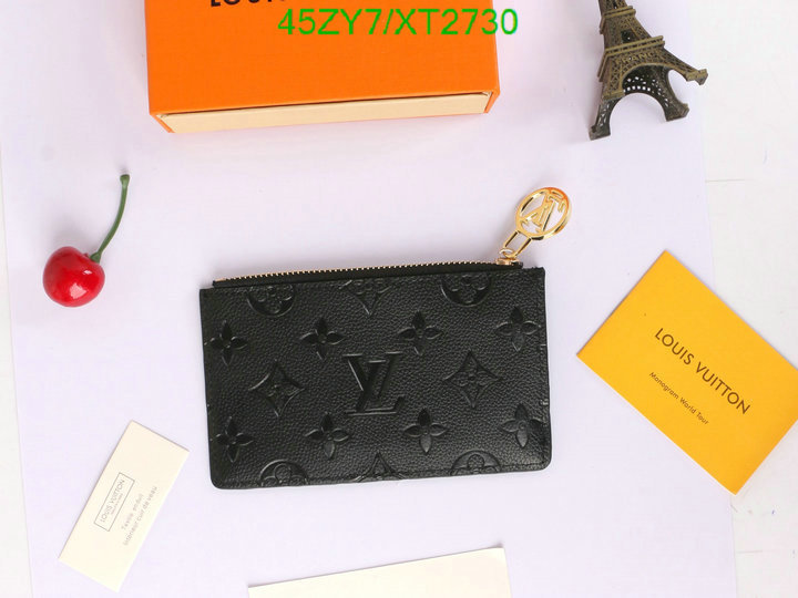 LV Bags-(4A)-Wallet-,Code: XT2730,$: 45USD