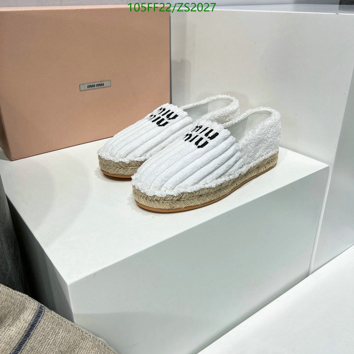 Women Shoes-Miu Miu, Code: ZS2027,$: 105USD