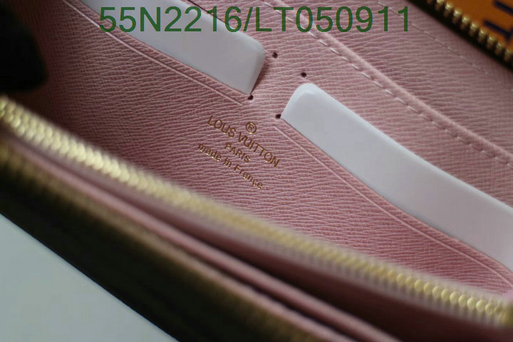 LV Bags-(Mirror)-Wallet-,Code:LT050911,$: 55USD