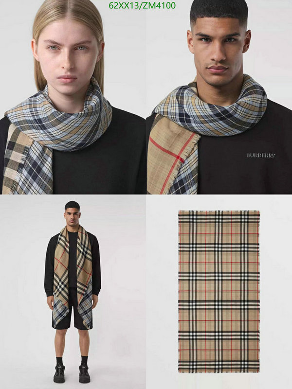 Scarf-Burberry, Code: ZM4100,$: 62USD