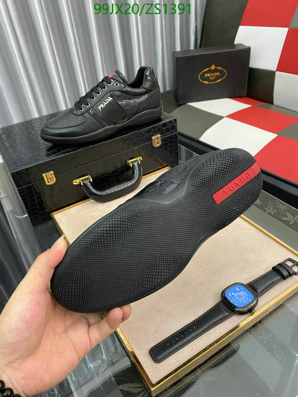 Men shoes-Prada, Code: ZS1391,$: 99USD