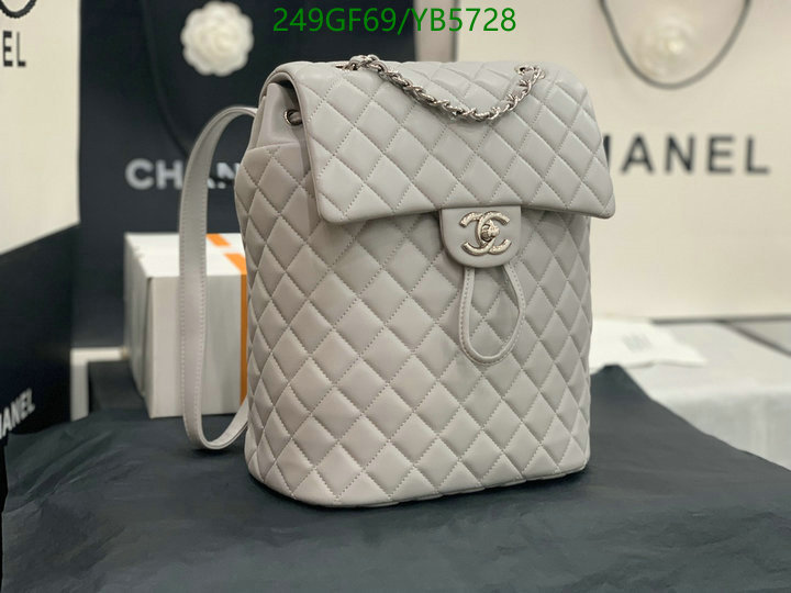 Chanel Bags -(Mirror)-Backpack-,Code: YB5728,$: 249USD