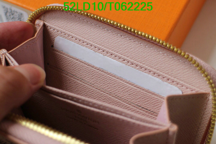 LV Bags-(Mirror)-Wallet-,Code: T062225,$: 52USD