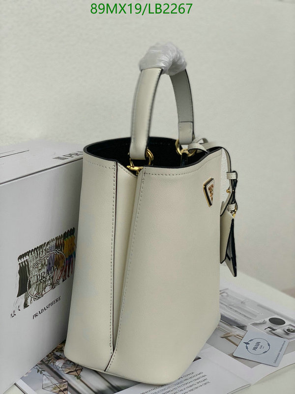 Prada Bag-(4A)-Diagonal-,Code: LB2267,$: 89USD