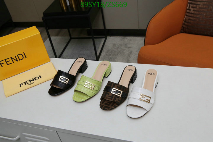 Women Shoes-Fendi, Code: ZS669,$: 89USD