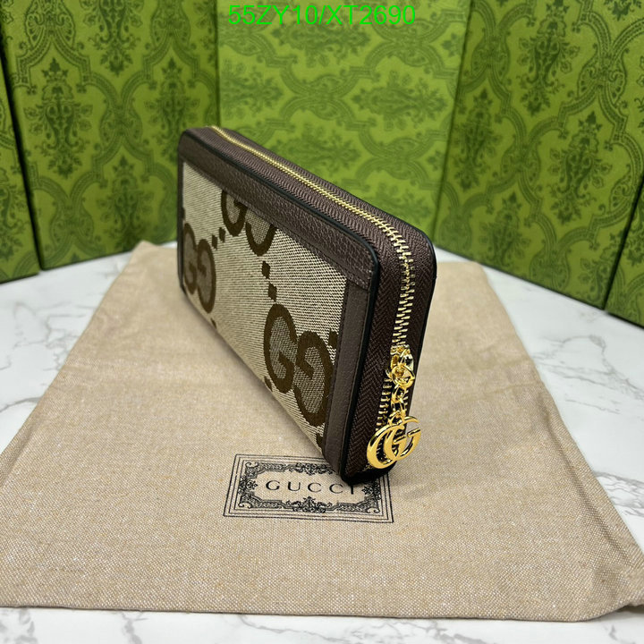 Gucci Bag-(4A)-Wallet-,Code: XT2690,$: 55USD