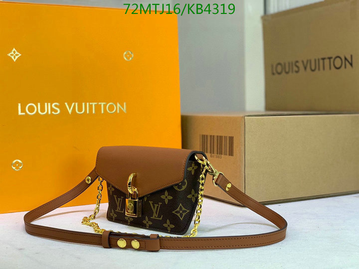 LV Bags-(4A)-Pochette MTis Bag-Twist-,Code: KB4319,$: 72USD