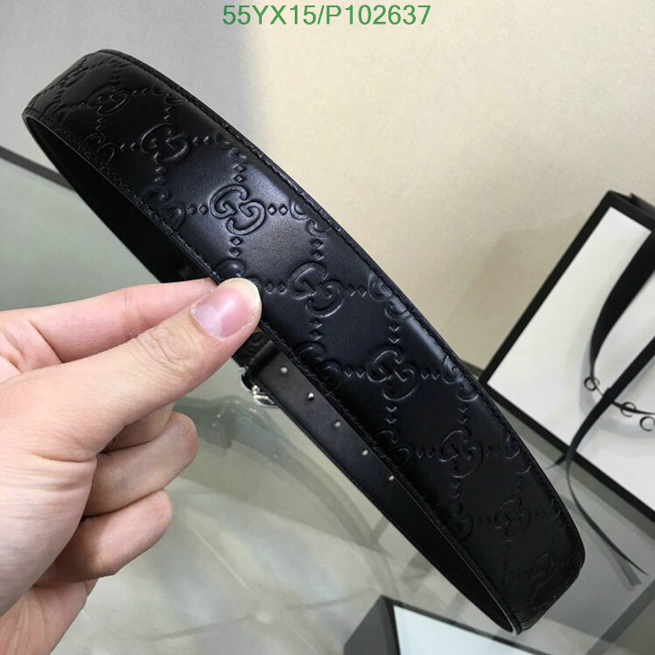 Belts-Gucci, Code: P102637,$:55USD