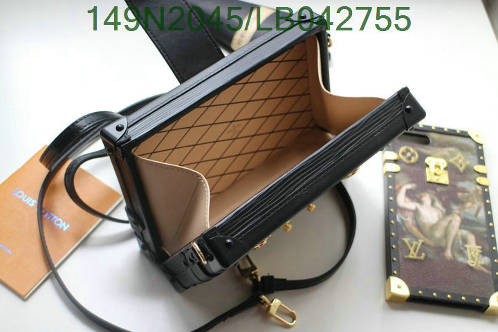 LV Bags-(Mirror)-Petite Malle-,Code:LB042755,$: 149USD