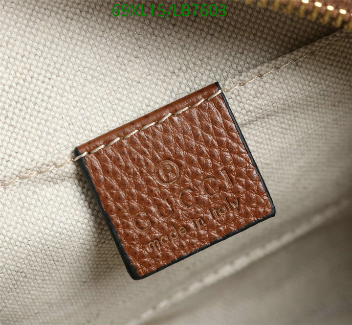 Gucci Bag-(4A)-Diagonal-,Code: LB7603,$: 69USD