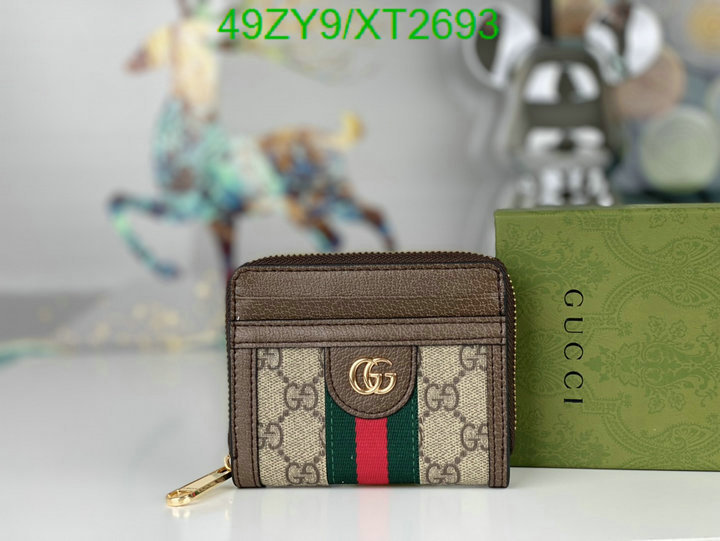 Gucci Bag-(4A)-Wallet-,Code: XT2693,$: 49USD