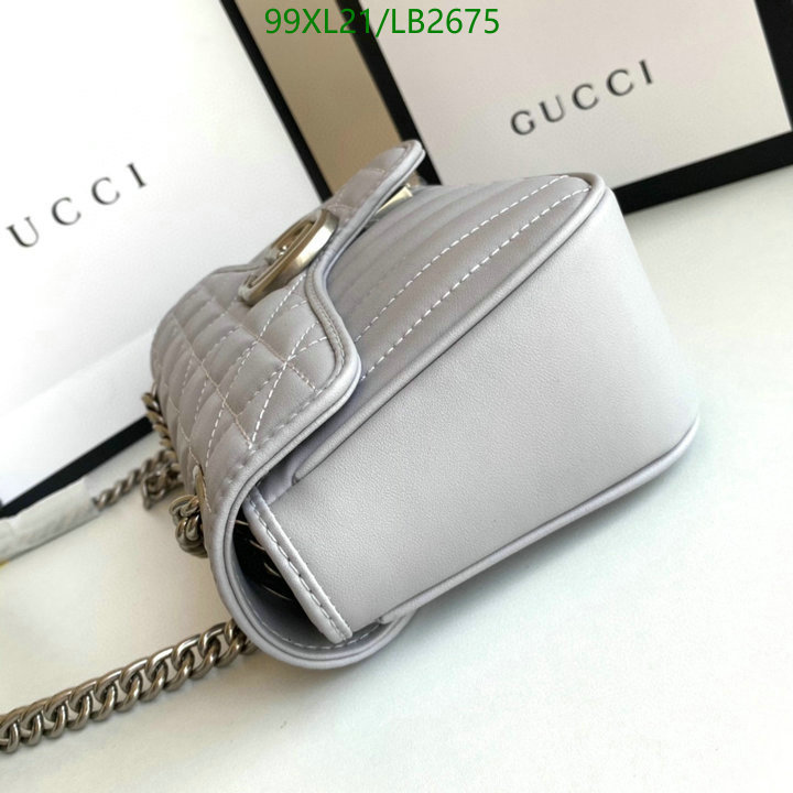 Gucci Bag-(4A)-Marmont,Code: LB2675,$: 99USD