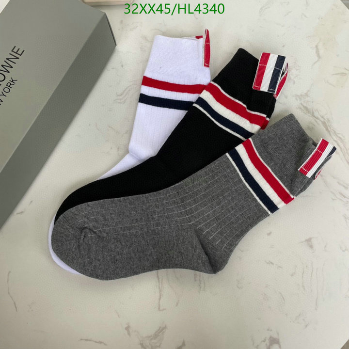 Sock-Thom Browne, Code: HL4340,$: 32USD