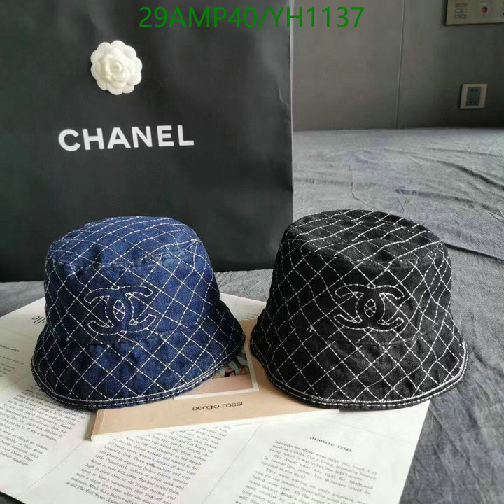 Cap -(Hat)-Chanel,Code: YH1137,$: 29USD